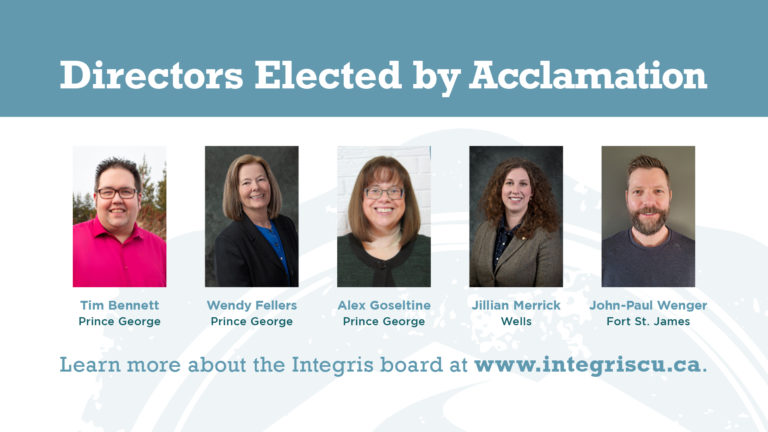 New Board of Directors & Special Resolution Vote Results